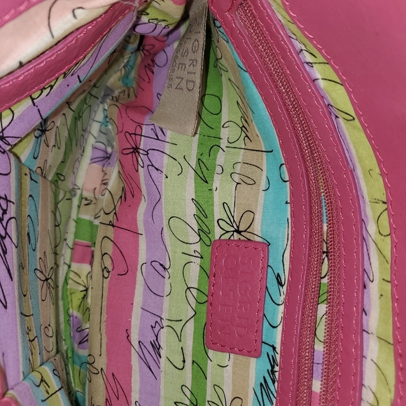 VINTAGE | Sigrid Olsen pink leather handbag - Picture 5 of 6